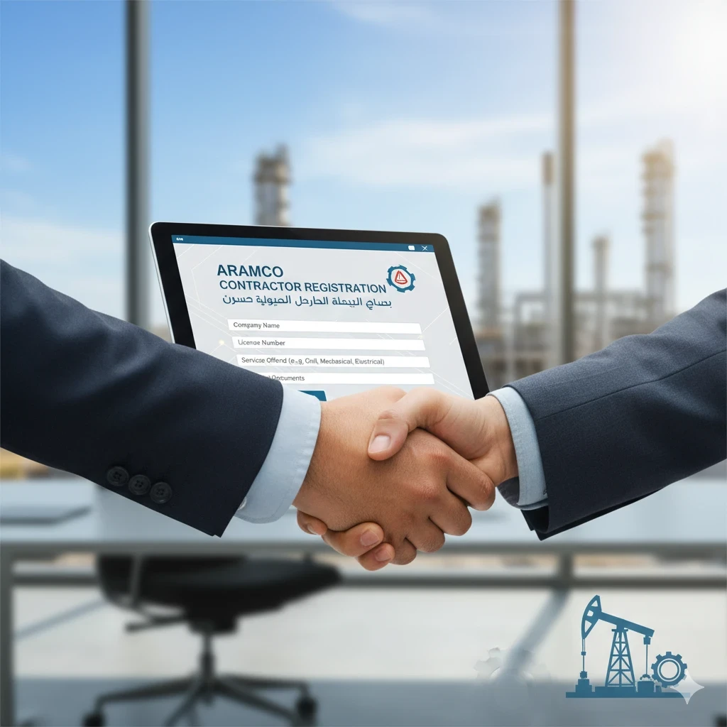 Documents required to register contracting companies with Aramco