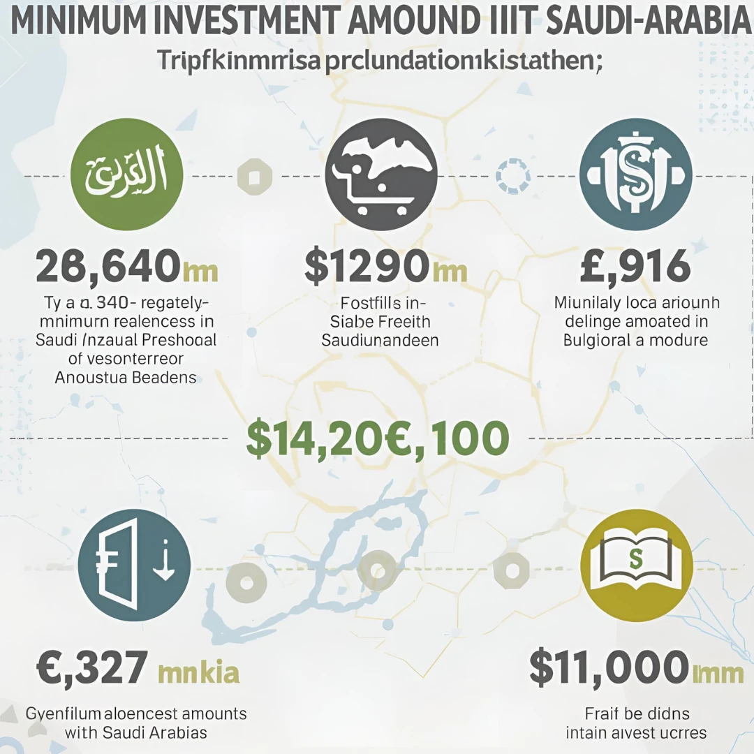كم أقل مبلغ للاستثمار في السعودية للأجانب