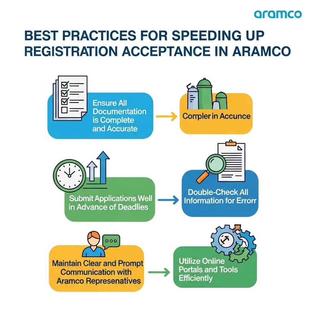 Best Practices for Accelerating Aramco Registration Acceptance