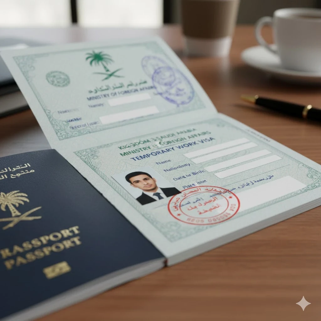 Temporary work visa in Saudi Arabia
