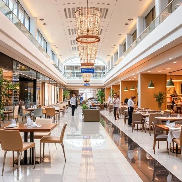 Services d'octroi de licences aux établissements de services (hôtels - hôpitaux - restaurants - complexes commerciaux)