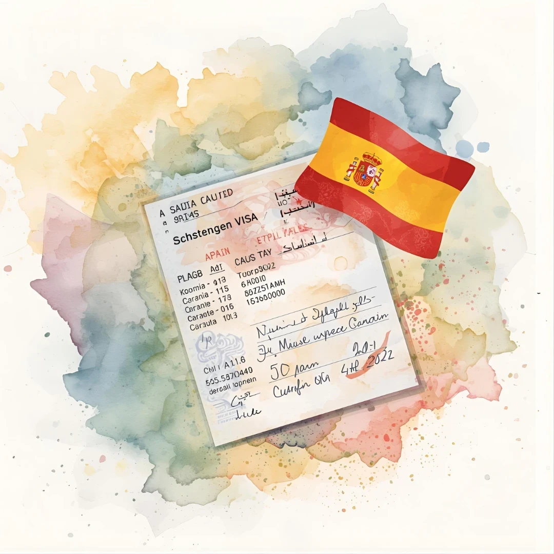 Visa Schengen pour l'Espagne pour les Saoudiens