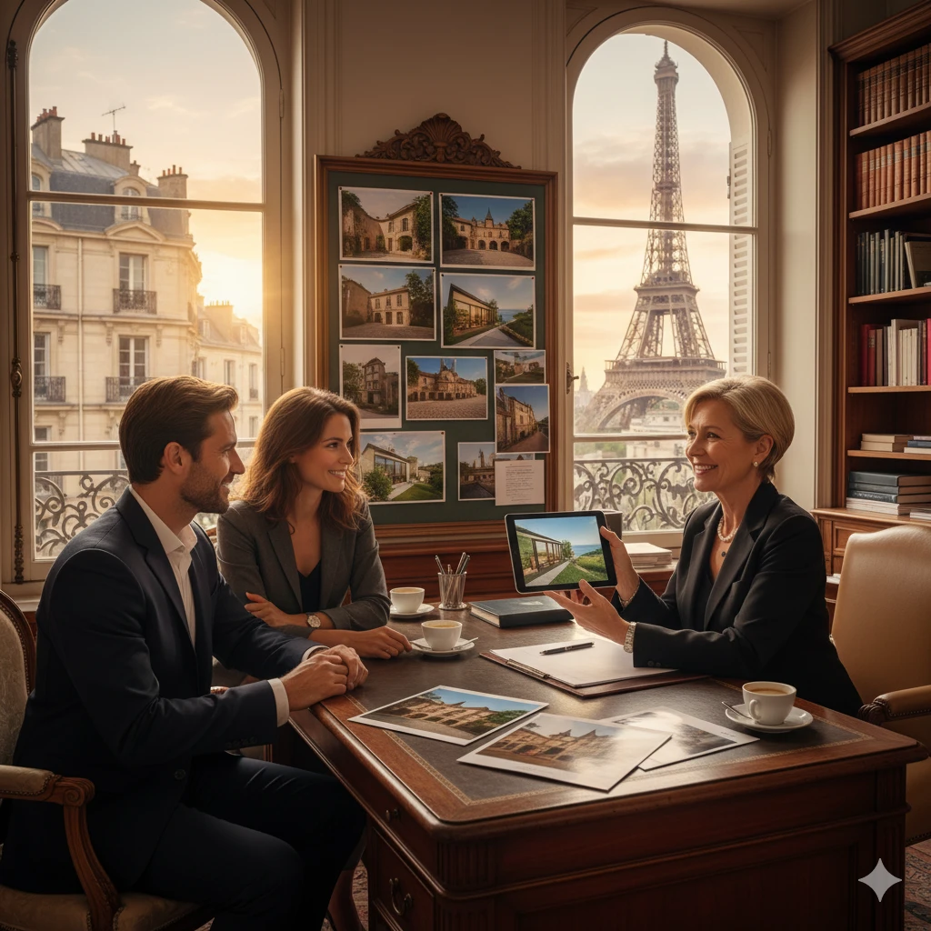 📍 نخدم أبرز المدن والمناطق العقارية في فرنسا: