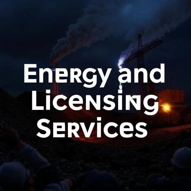 Services d'autorisation dans les secteurs de l'énergie et des mines